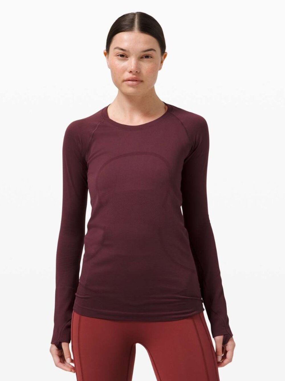 Lululemon Swiftly Tech Long Sleeve in Cassis